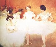 Ramon Casas Ballet Corps (nn02) oil painting on canvas